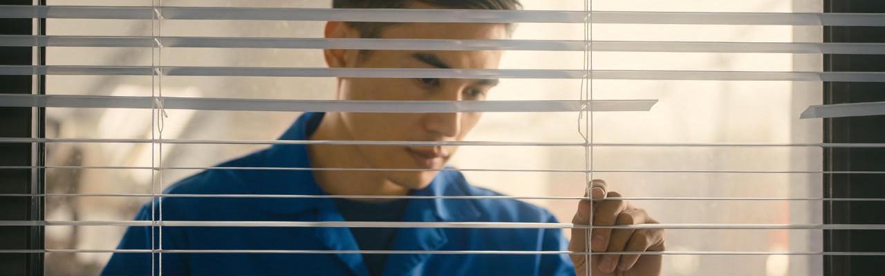 Reparación y sustitución de manivelas en una persiana en Manresa